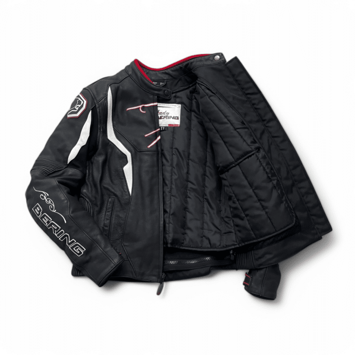 Blouson cuir moto BERING Agira R Lady S/T1 Femme - Très bon état - Sunset Rider