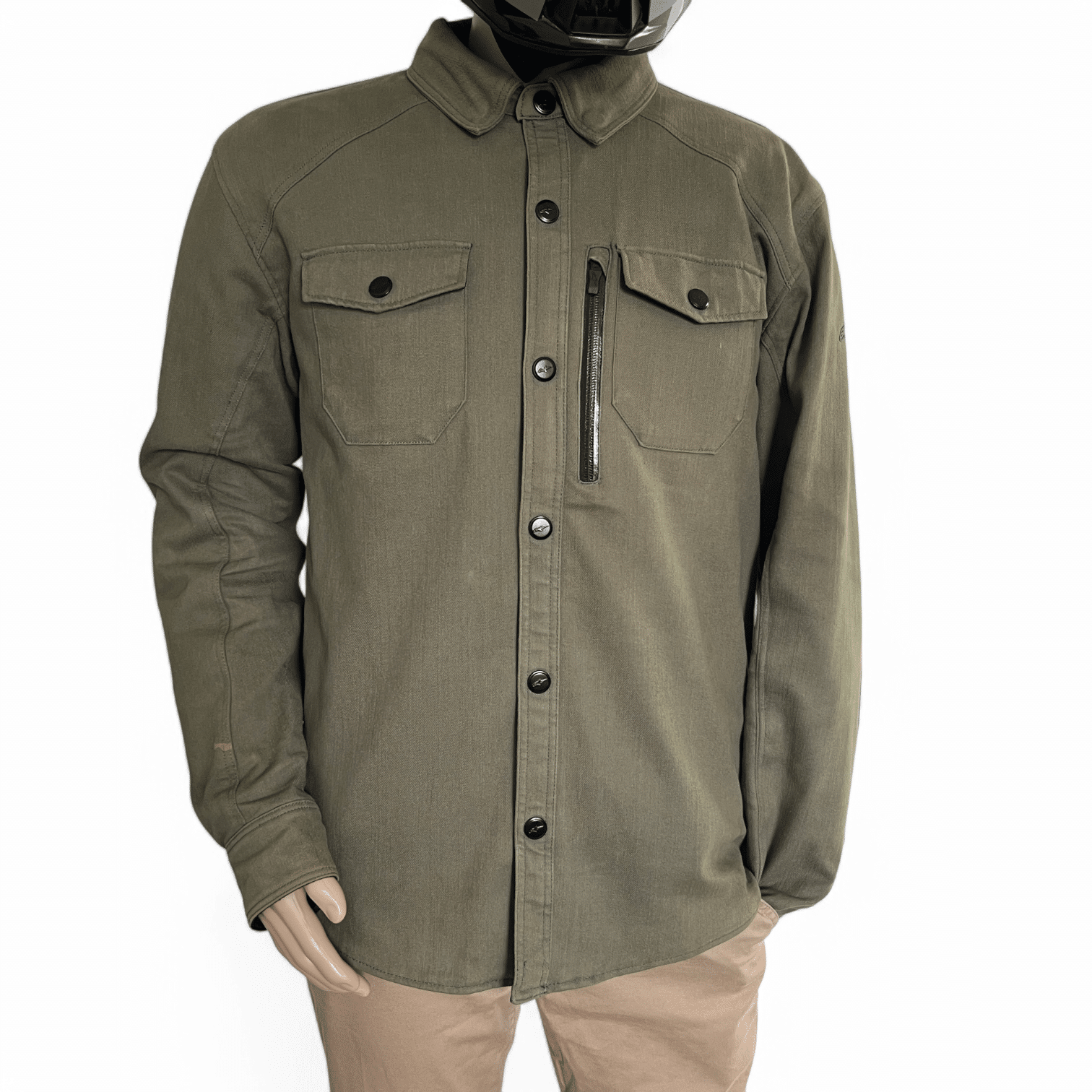 Veste moto Alpinestars Newman Overshirt L Homme – Seconde main Veste moto Alpinestars Newman Overshirt L Homme – Seconde main