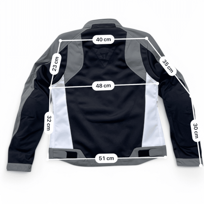 Mesure et guide taille Veste moto Dainese Hydraflux 2 Air Lady – 44/M Femme