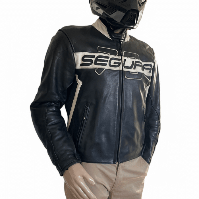 Blouson moto cuir Segura Vintage L Homme – Seconde main