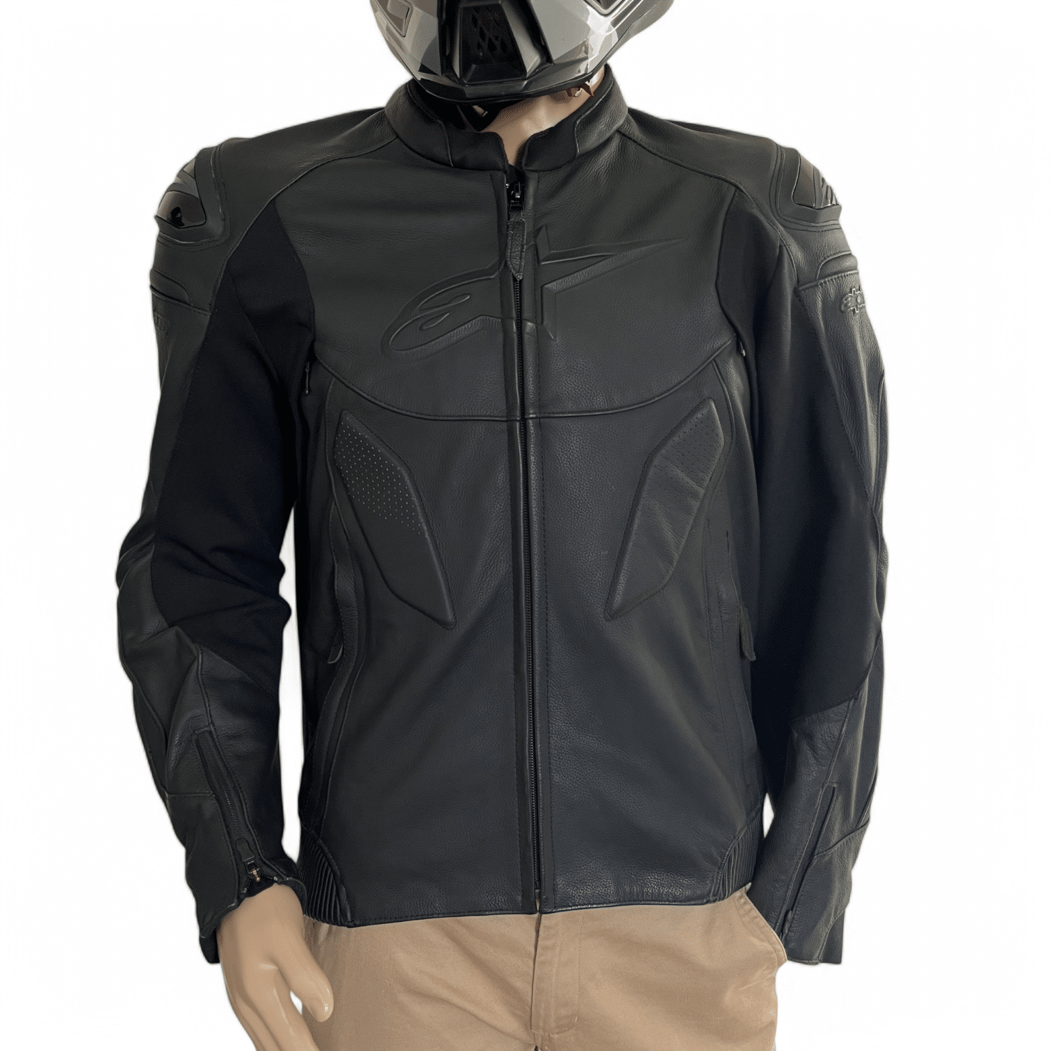 Blouson moto cuir Alpinestars Caliber M Homme – Seconde main Blouson moto cuir Alpinestars Caliber M Homme – Seconde main