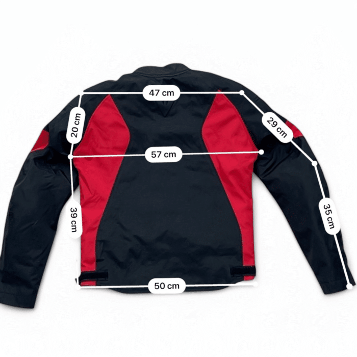 Mesure et guide de taille Veste moto Dainese textile S/48 Homme – Seconde main
