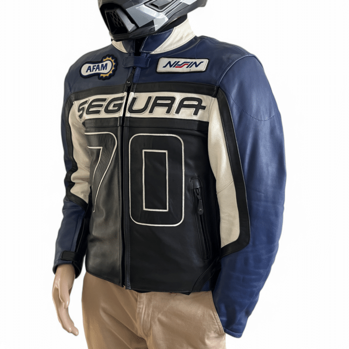 Blouson moto cuir Segura 70 S Homme – Seconde main 