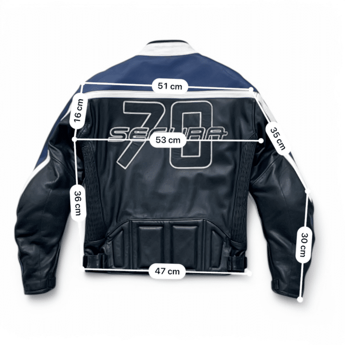 Guide taille et mesures en cm Blouson moto cuir Segura 70 S Homme – Seconde main 