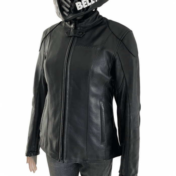Blouson moto cuir Bering S Femme – Seconde main 