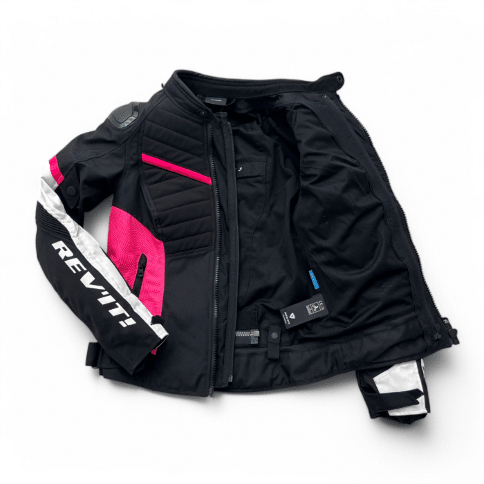 Veste moto textile REV’IT! Arc H2O Ladies XS Femme – Seconde main