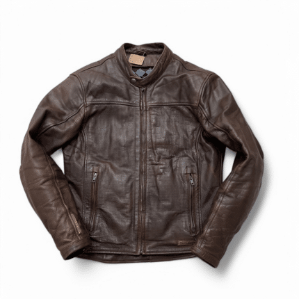Blouson moto cuir IXON S Homme – Bon état
