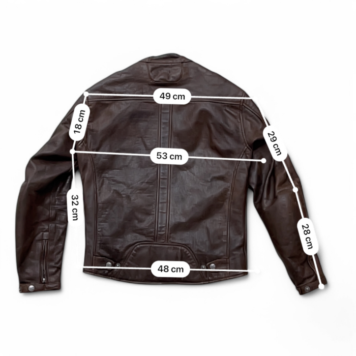 Guide taille et mesure en cm Blouson moto cuir IXON S Homme – Bon état
