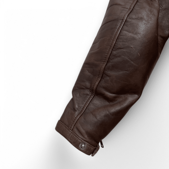 Blouson moto cuir IXON S Homme – Bon état