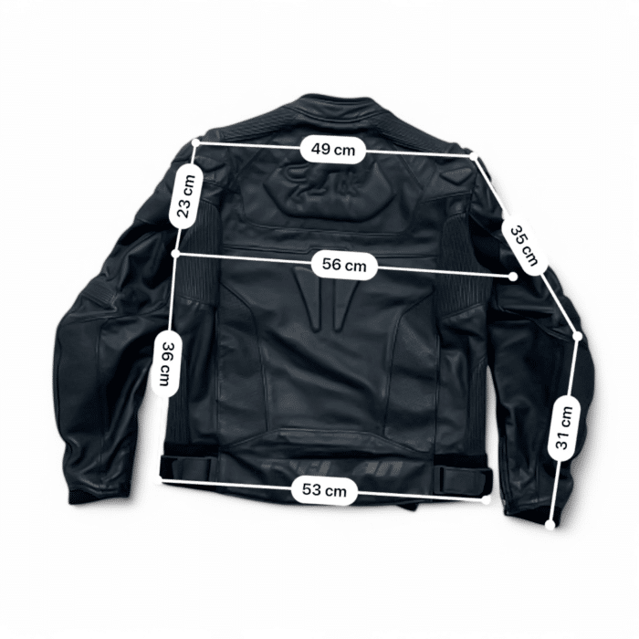 Mesure et guide taille en cm Blouson moto cuir Furygan XL Homme – Seconde main 