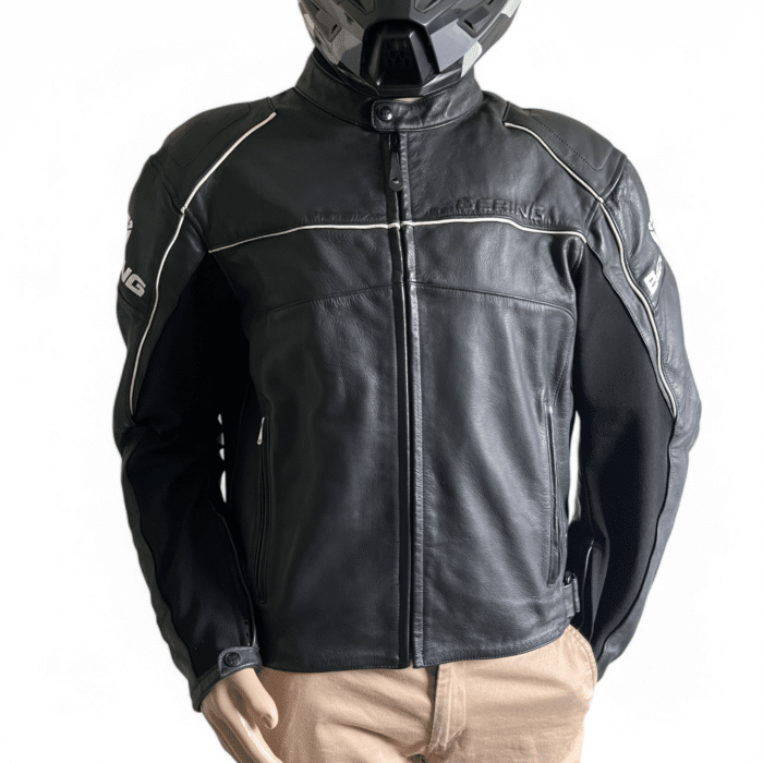 Blouson moto cuir BERING L Homme – Bon état