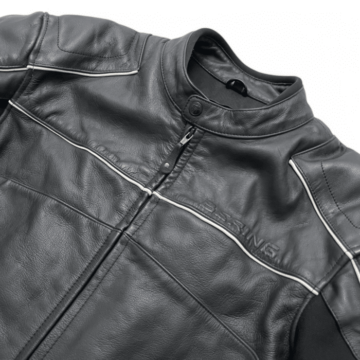Blouson moto cuir BERING L Homme – Bon état