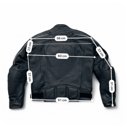Guide et mesure en cm Blouson moto cuir BERING L Homme – Bon état