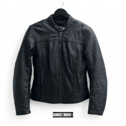 Blouson moto cuir IXON Crank Air Lady L Femme – Très bon état