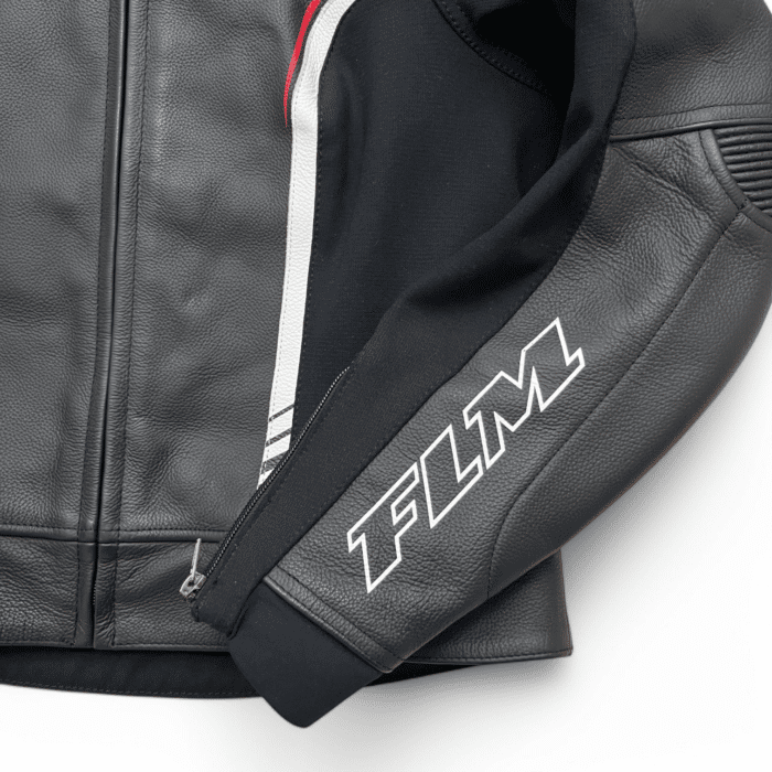 Blouson moto cuir FLM S/42 Femme – Très bon état 