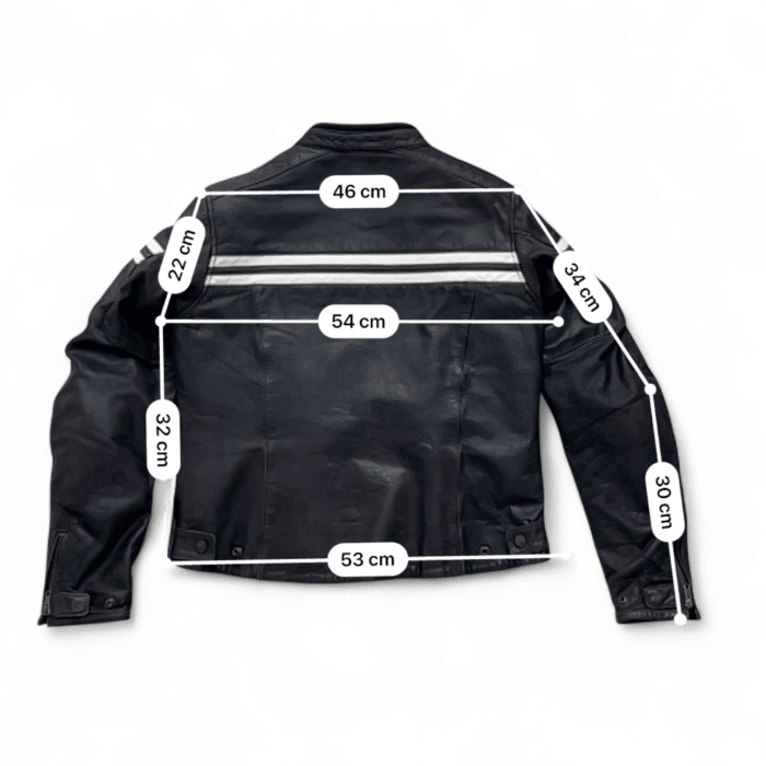 Mesure et guide en cm Blouson en cuir SEGURA XXL/T5 seconde main