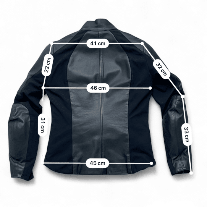 Mesure et guide taille en cm Blouson moto cuir Alpinestars Vika M/44 Femme – Très bon état – Sunset Rider