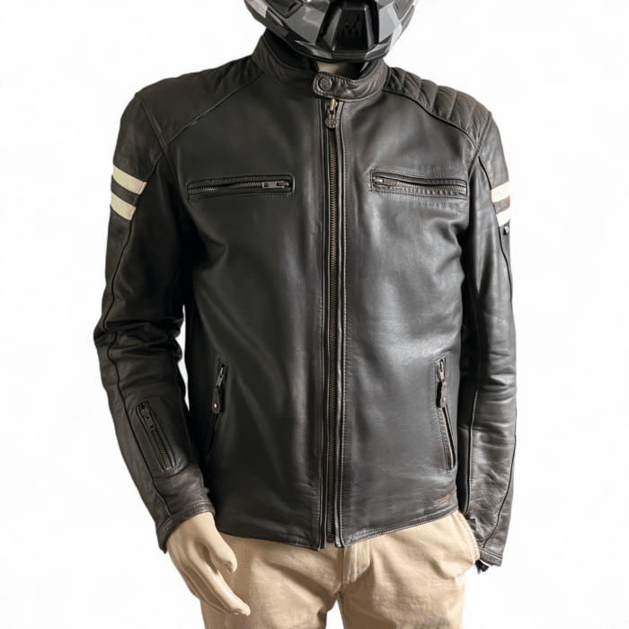 Blouson moto cuir Segura Retro L Homme – Très bon état