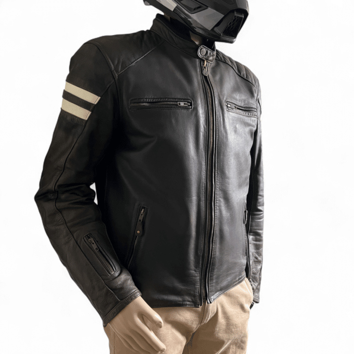 Blouson moto cuir Segura Retro L Homme – Très bon état