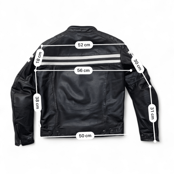 Guide et taille en cm Blouson moto cuir Segura Retro L Homme – Très bon état