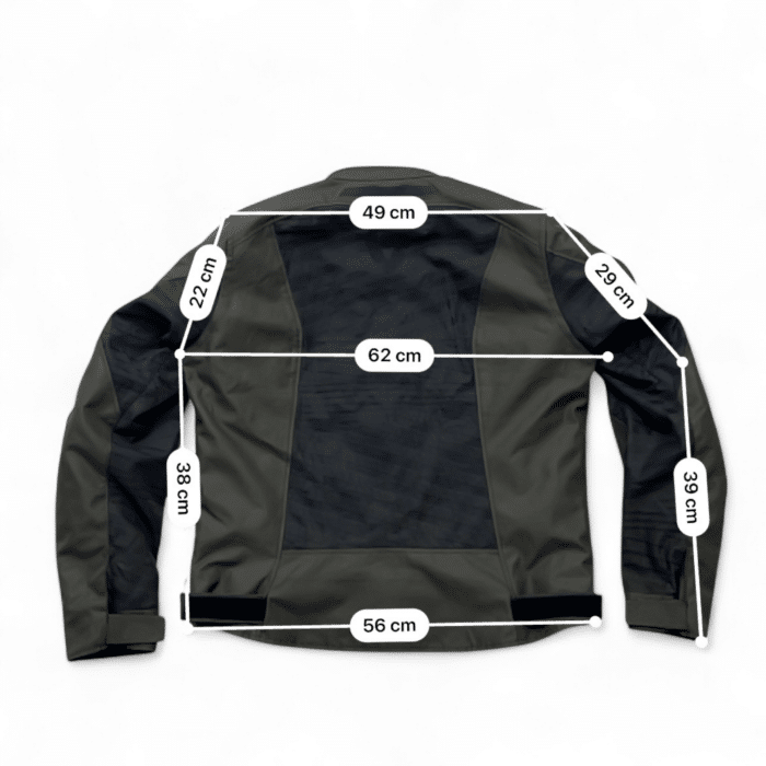 Guide taille en cm Veste moto textile REV’IT! Torque H2O L Homme – Très bon état 