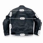 Guide taille et mesure en cm blouson moto cuir Bering Optic seconde main en taille L pour homme