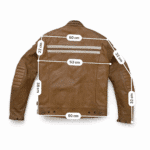 Guide taille et mesureen cm blouson moto cuir Segura Stripe seconde main en taille L pour homme