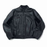 blouson moto cuir IXON Copper Rock seconde main en taille 4XL