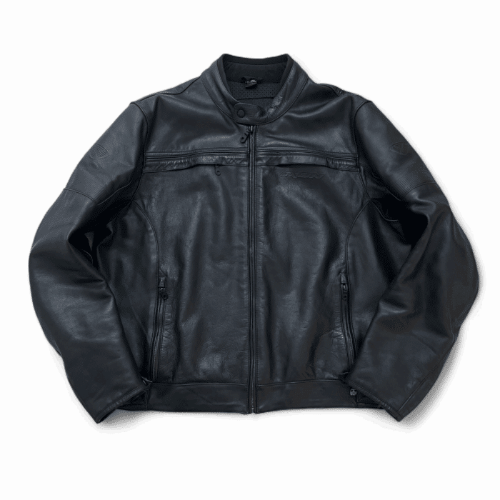 blouson moto cuir IXON Copper Rock seconde main en taille 4XL