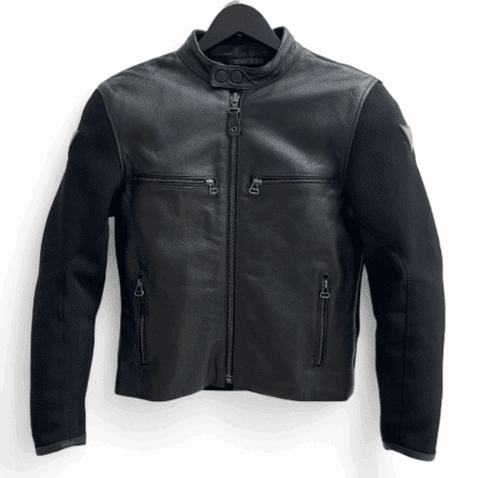 blouson moto cuir Dainese seconde main en taille L/46 pour femme