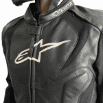 blouson moto cuir Alpinestars Jaws V3 seconde main en taille S/48