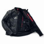 blouson moto cuir Alpinestars Jaws V3 seconde main en taille S/48