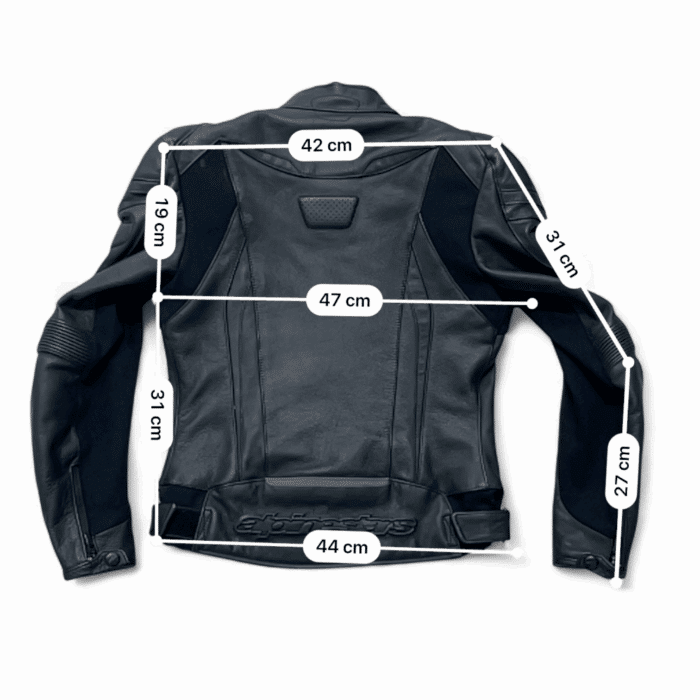 Mesures et guide taille ALPINESTARS GP PLUS R V2 – Très bon état