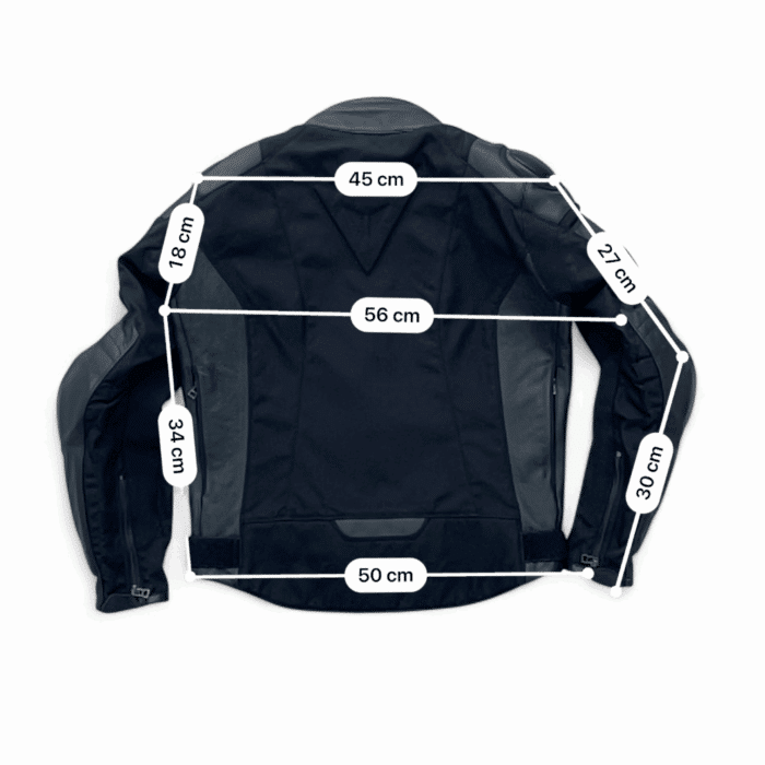 Mesures en cm Blouson moto Dainese M/50 Homme - Très bon état