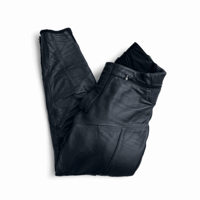 pantalon moto cuir Alpinestars seconde main en taille S/48