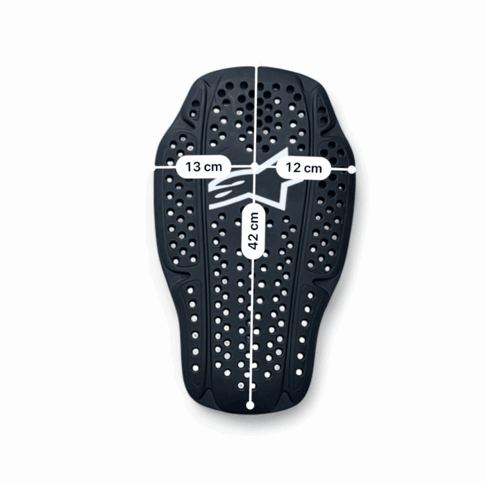 Mesure en cm dorsale moto Alpinestars Nucleon KR-2i