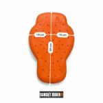 Mesure en cm DORSALE D30 - XL/45 XL Homme – Très bon état – Sunset Rider