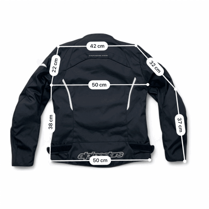 Guide taille e tmesure Alpinestars Gunner L Femme - Neuf sans étiquette