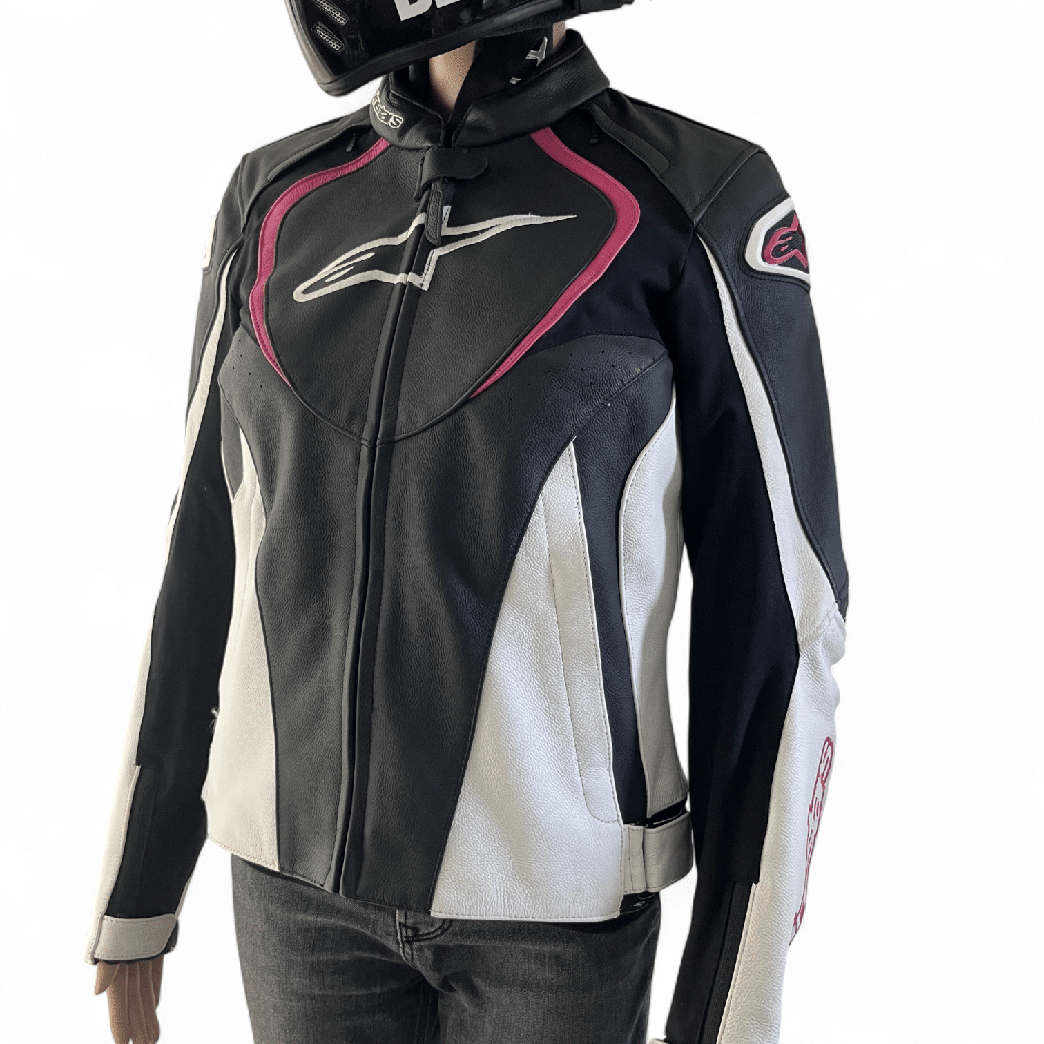 blouson cuir Alpinestars Jaws seconde main en taille M/44 blouson cuir Alpinestars Jaws seconde main en taille M/44