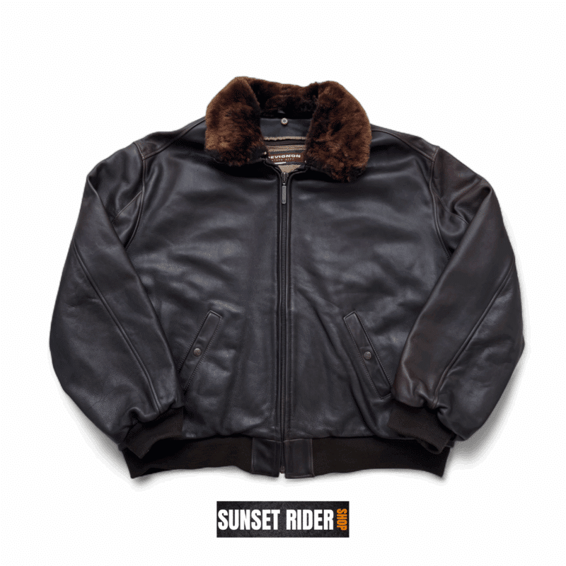 CHEVIGNON MARRON XXL - Homme - blouson seconde main