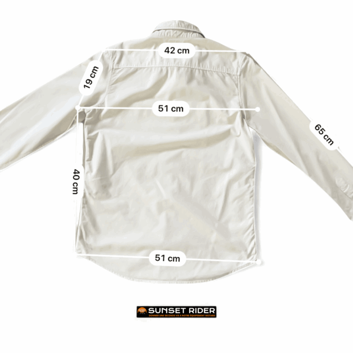 Chemise Deus Ex Machina S beige – Très bon état
