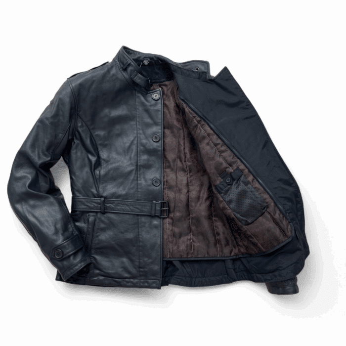 ENSEMBLE CUIR MACADAM - M/40 - veste reconditionné
