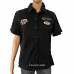 Chemise Vintage Harley Davidson L Femme – Très Bon État