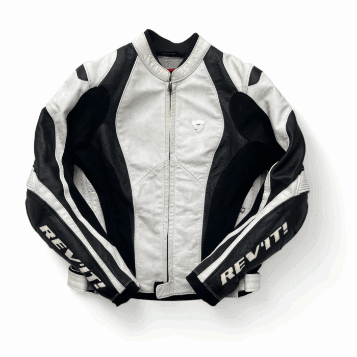 REVIT BLANC NOIR M/40 - Femme - blouson seconde main
