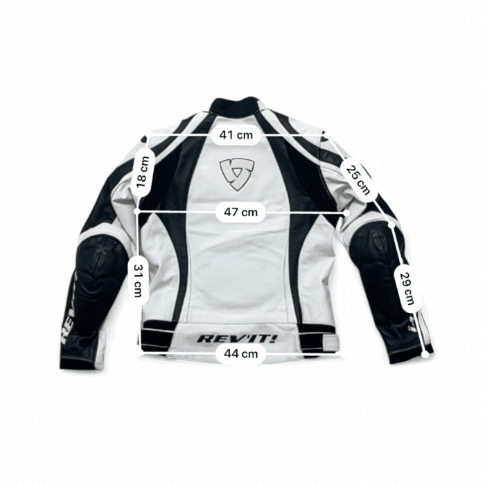 REVIT BLANC NOIR M/40 - Femme - blouson seconde main