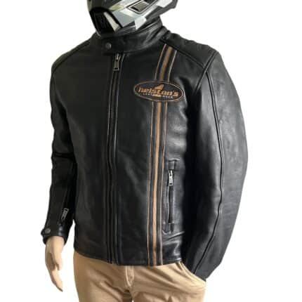 Blouson moto cuir Helstons Stallion M – Seconde main