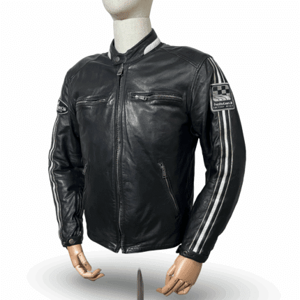 HELSTONS ACE RAG M - Homme - blouson Moto