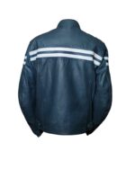 Blouson moto seconde main - SEGURA RETRO BLEU XL Homme – Très bon état