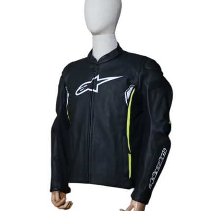Blouson moto reconditionné ALPINESTARS SP1 en cuir premium XL/56EU pour homme. Protection testée, confort exceptionnel. Équipement moto seconde main.