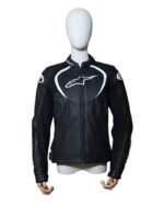 Blouson cuir Alpinestars JAws equipement motard d'occasion